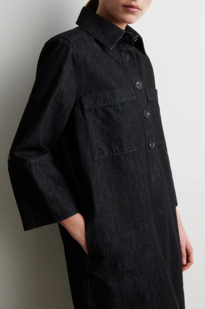 second-female-61012-dera-denim-new-tunic-dress-8001-black-zwart-2 Second Female-61012-Dera Denim New Tunic Dress-8001 Black-ZWART