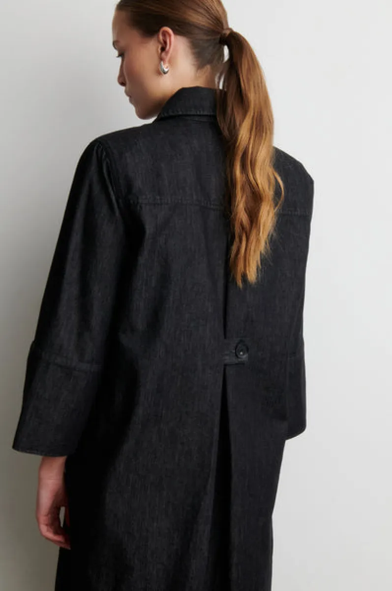 second-female-61012-dera-denim-new-tunic-dress-8001-black-zwart-4 Second Female-61012-Dera Denim New Tunic Dress-8001 Black-ZWART