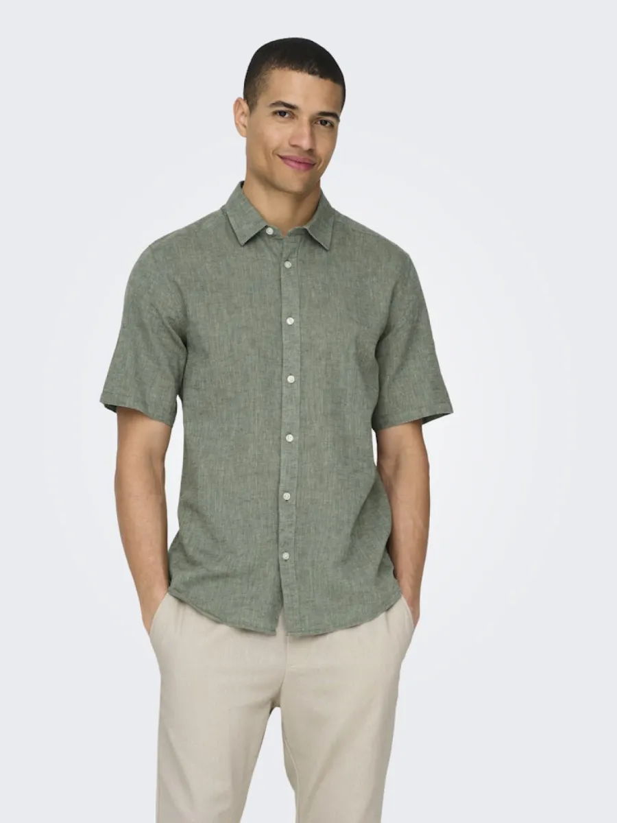 sons-onscaiden-ss-solid-linen-shirt-noos-22009885-swamp-groen-1 SONS-ONSCAIDEN SS SOLID LINEN SHIRT NOOS-22009885-Swamp-GROEN