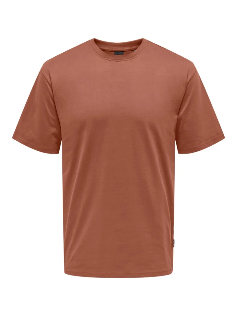 SONS-ONSFRED RLX SS TEE NOOS-22022532-Rustic Brown-BRUIN