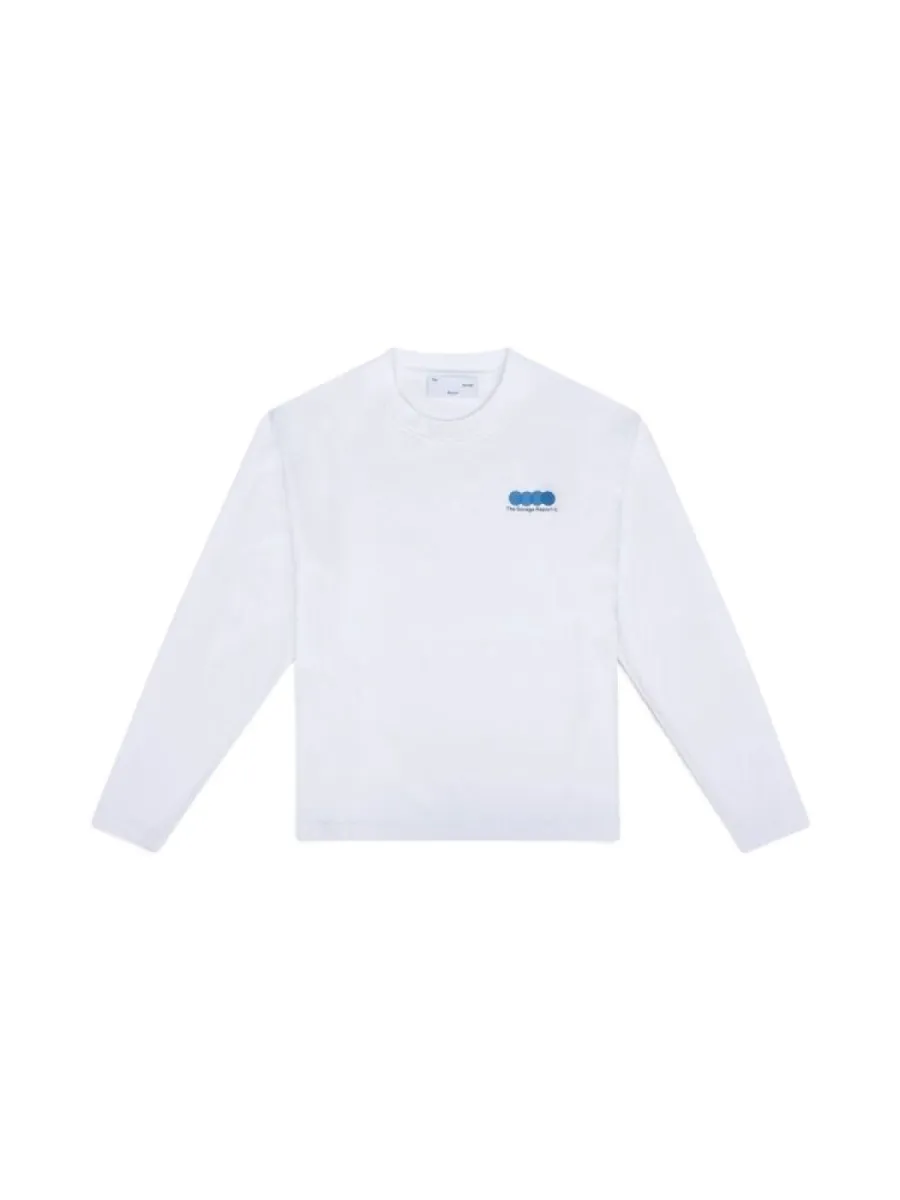 the-savage-report-12-dots-longsleeve-white-wit-1 The Savage Report--12 Dots Longsleeve-White-WIT
