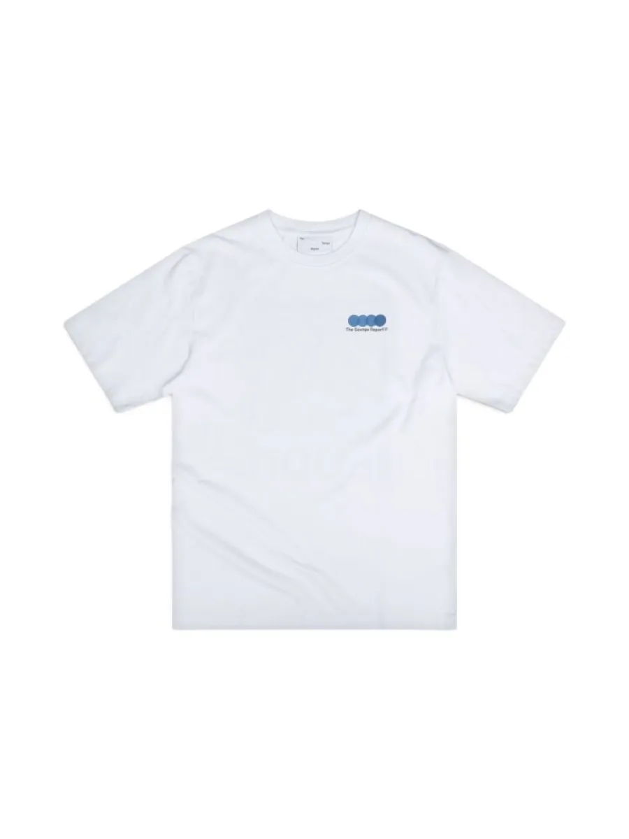 the-savage-report-12-dots-tee-white-wit-1 The Savage Report--12 Dots Tee-White-WIT