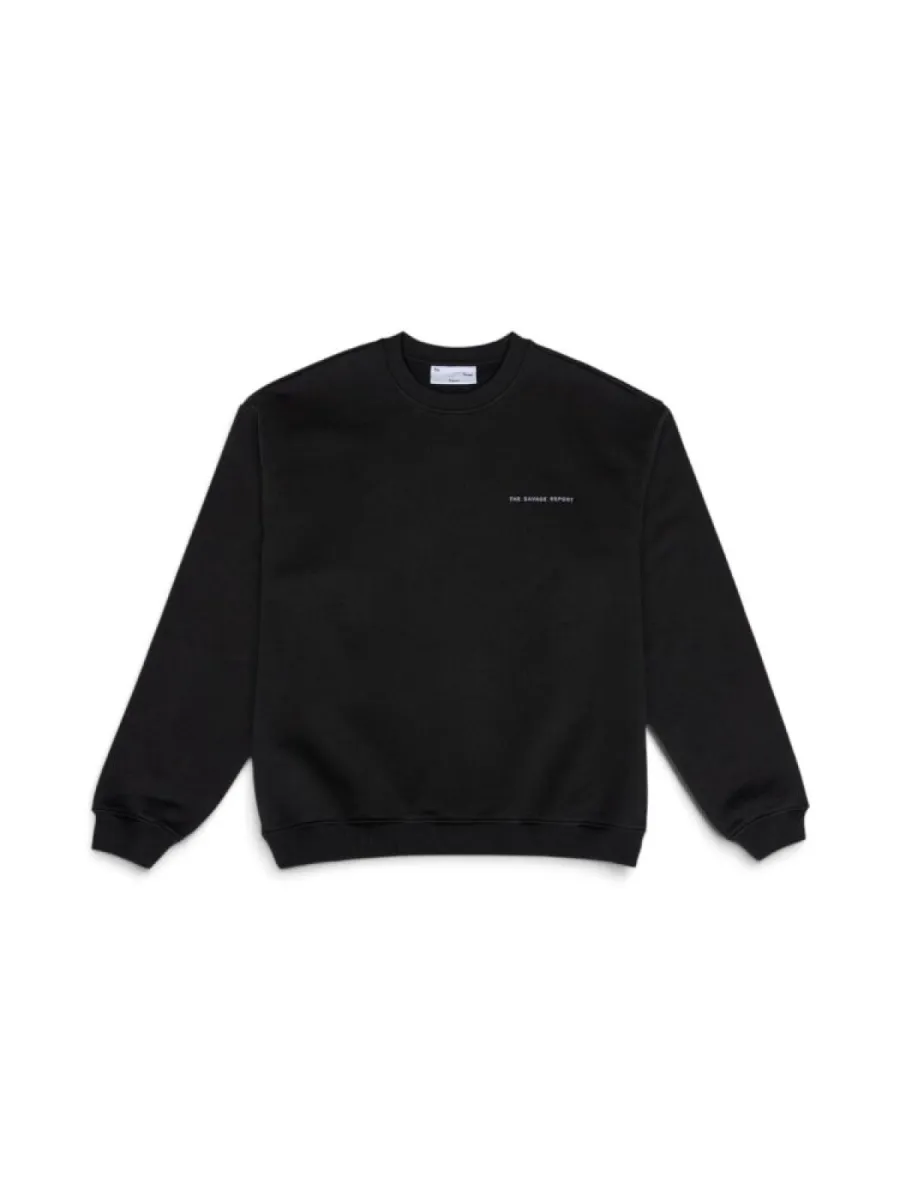 The Savage Report--TSR Optic Sweater-Charcoal-ANTRACIET