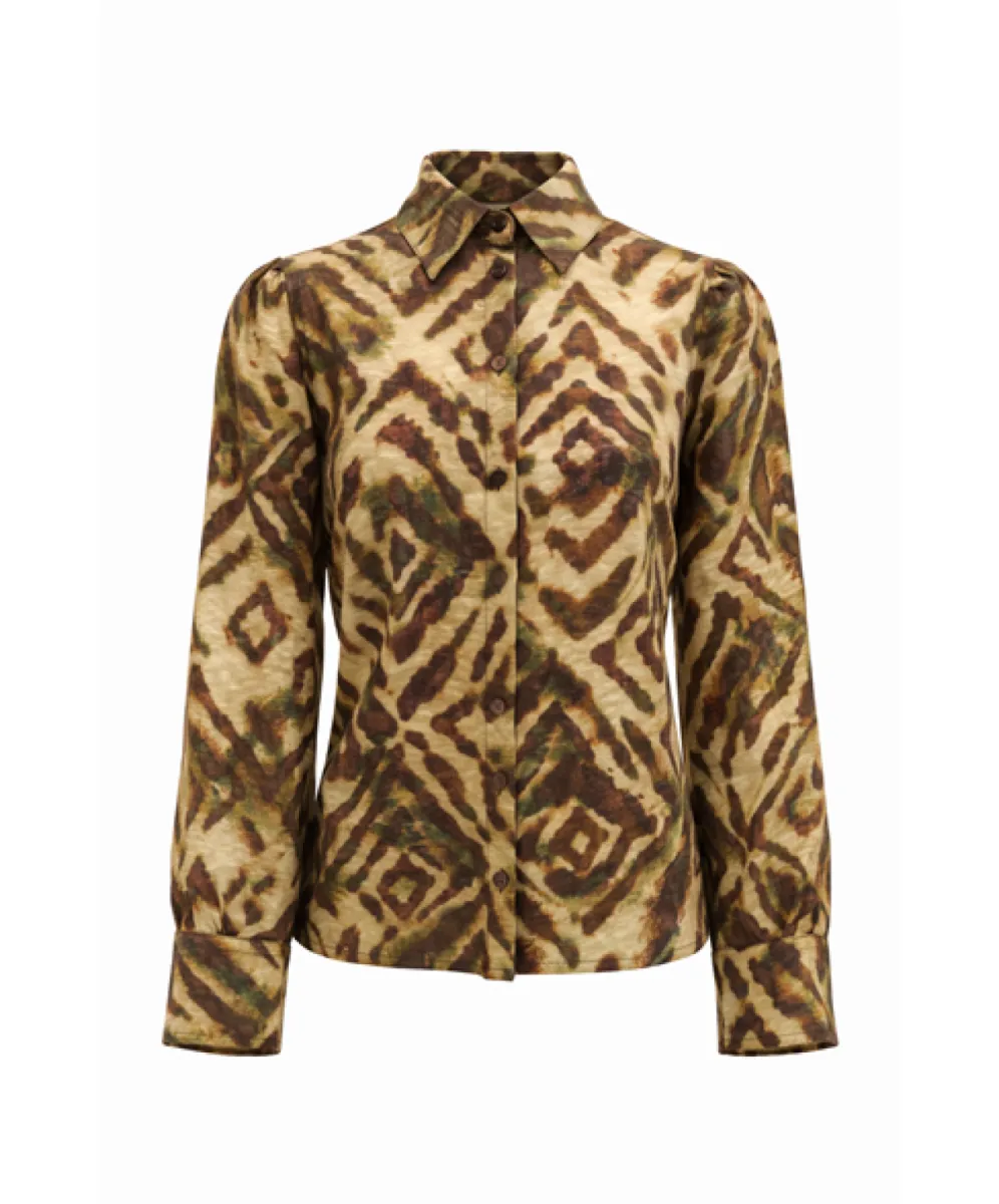 TRAMONTANA-Blouse-C14-21-301-009992-BRUIN