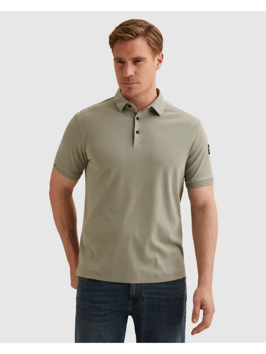 Vanguard-Short sleeve polo raschel interloc-VPSS2608890-6479-GROEN