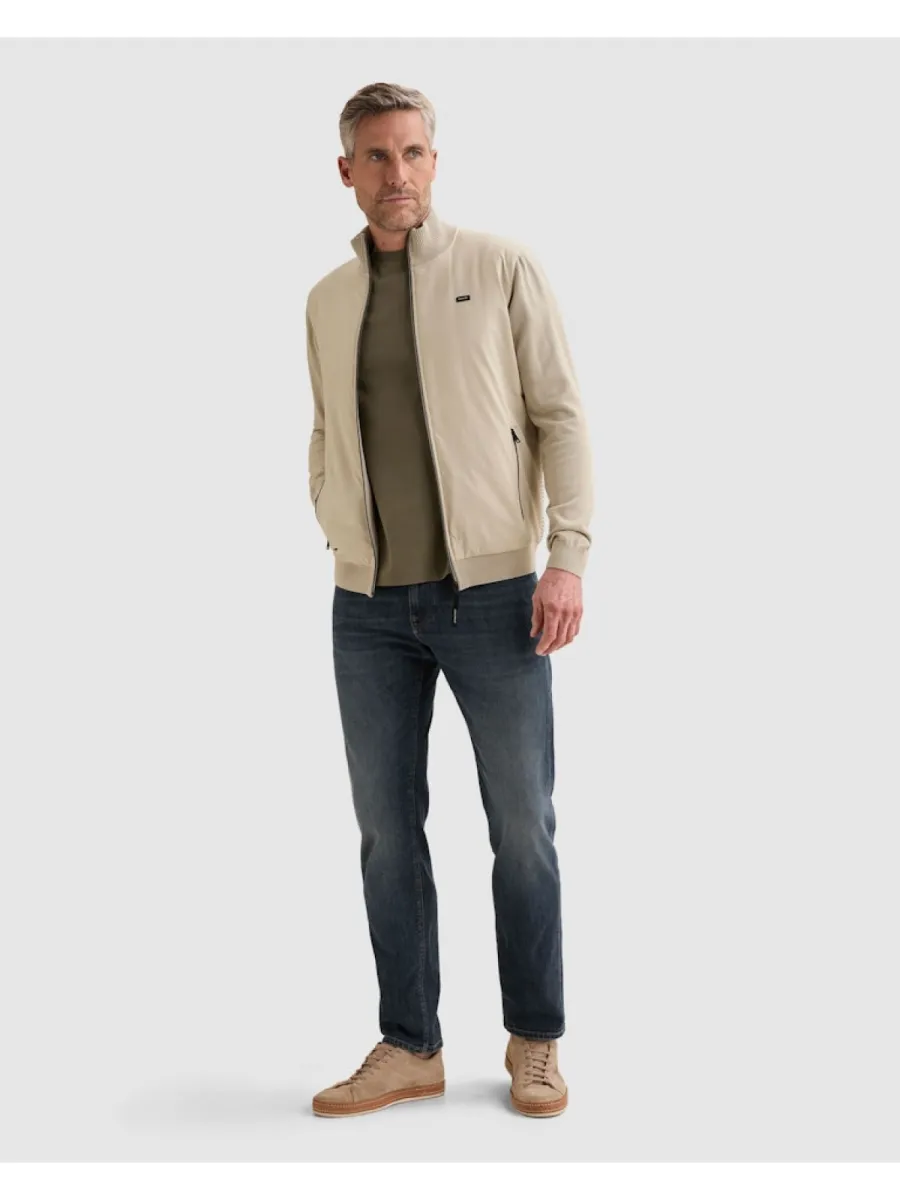 Vanguard-Zip jacket cotton modal-VKC2608354-7074-BEIGE