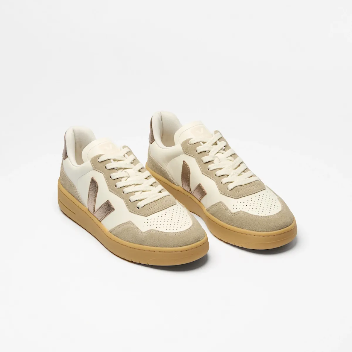 Veja-V-90 O.T. Leather Pure Bronze Natural-VD2021724A-Pure Bronze Natural-BRONS