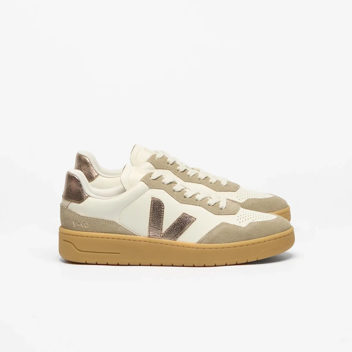 Veja-V-90 O.T. Leather Pure Bronze Natural-VD2021724A-Pure Bronze Natural-BRONS