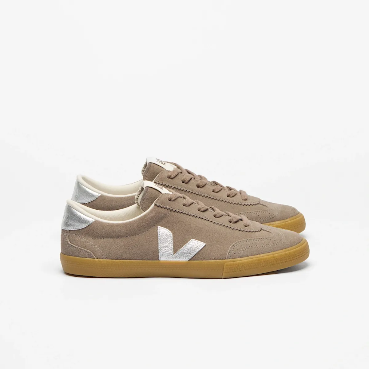 Veja-Volley Suede Moonrock Silver-VO0321865A-Moonrock Silver-ZILVER GRIJS