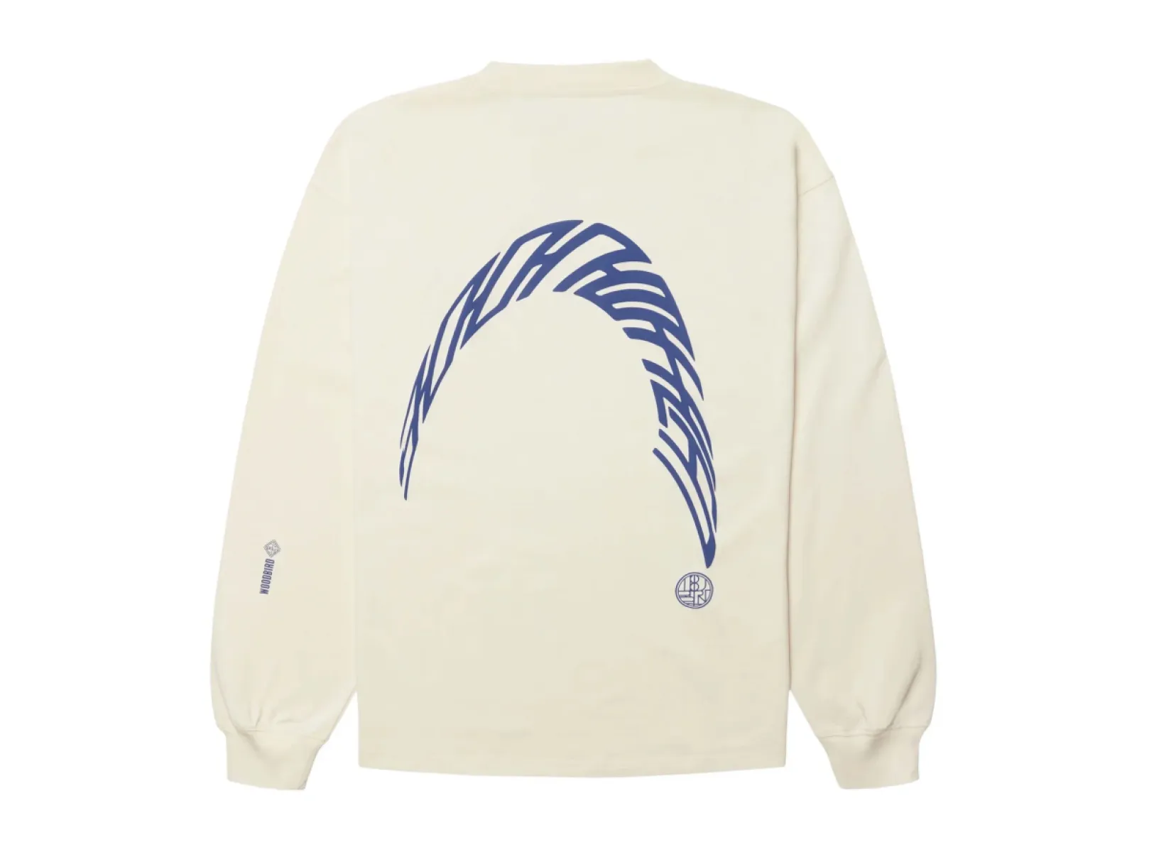 Woodbird-Beam ls warp tee-2626-409-Off white-OFF WHITE