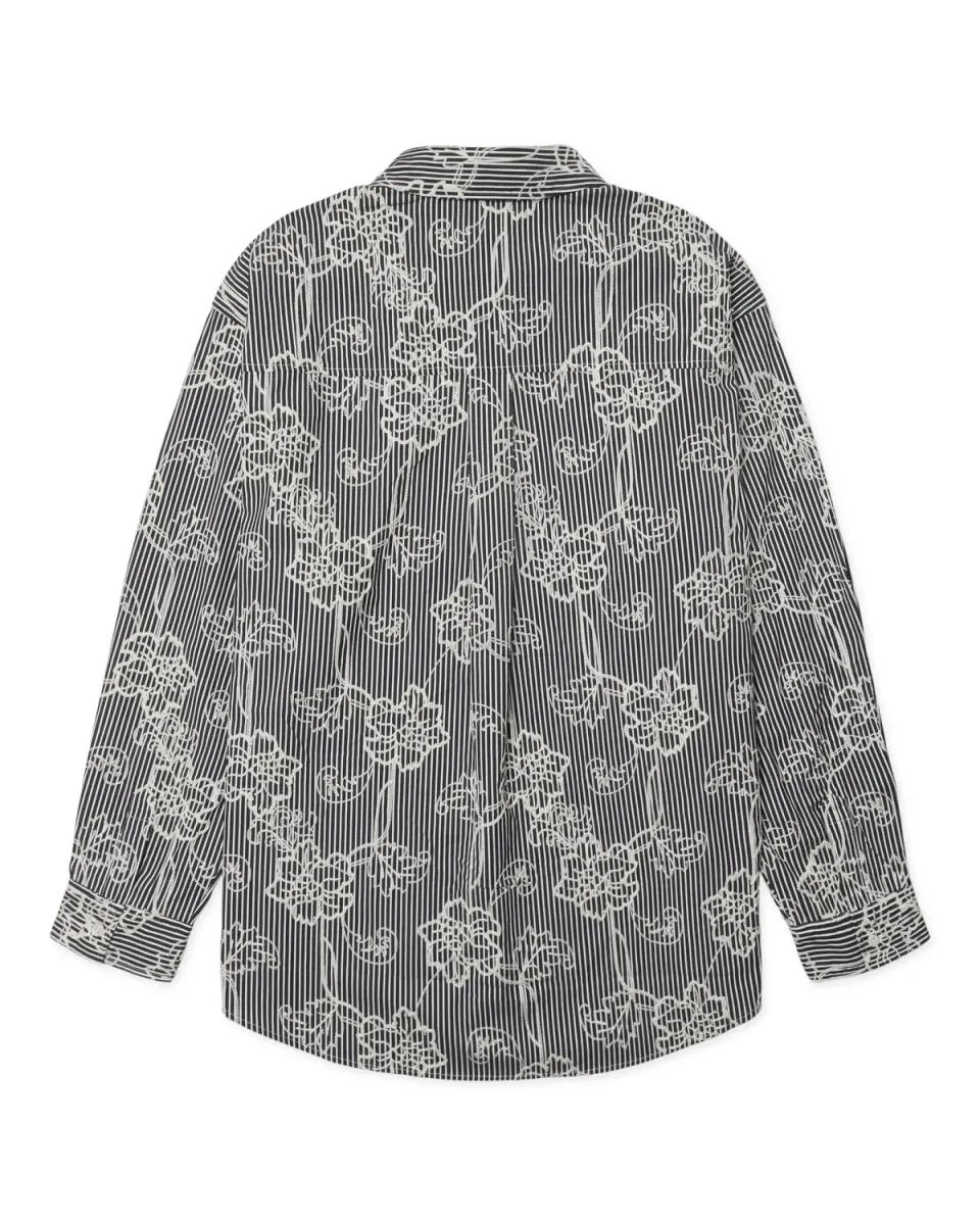 woodbird-brooks-emb-shirt-2636-712-black-white-zwart-wit-2 Woodbird-Brooks emb shirt-2636-712-Black white-ZWART/WIT