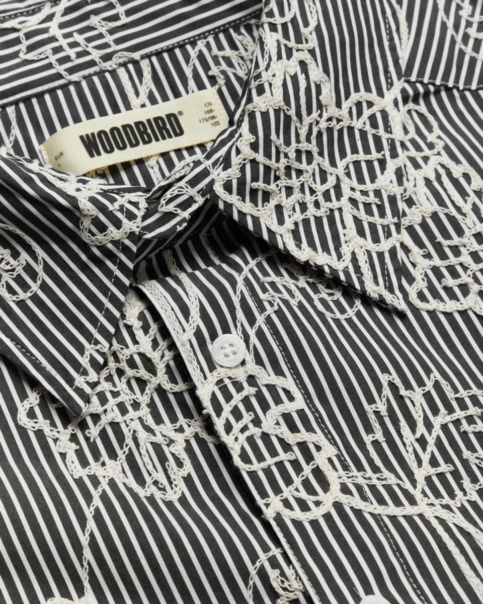 woodbird-brooks-emb-shirt-2636-712-black-white-zwart-wit-3 Woodbird-Brooks emb shirt-2636-712-Black white-ZWART/WIT