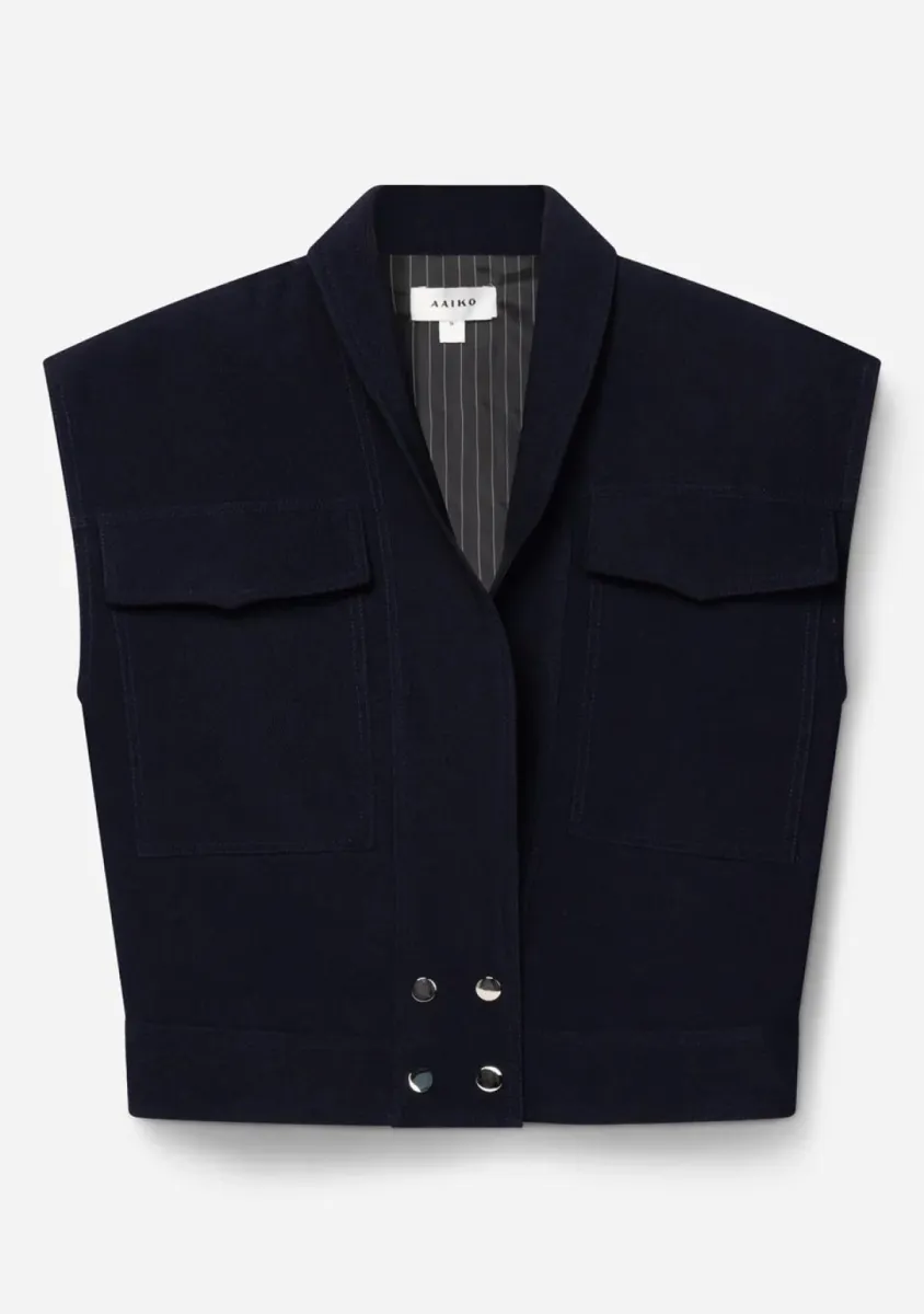 Aaiko-Pes 360-Lies twill-193924 Night blue-NAVY