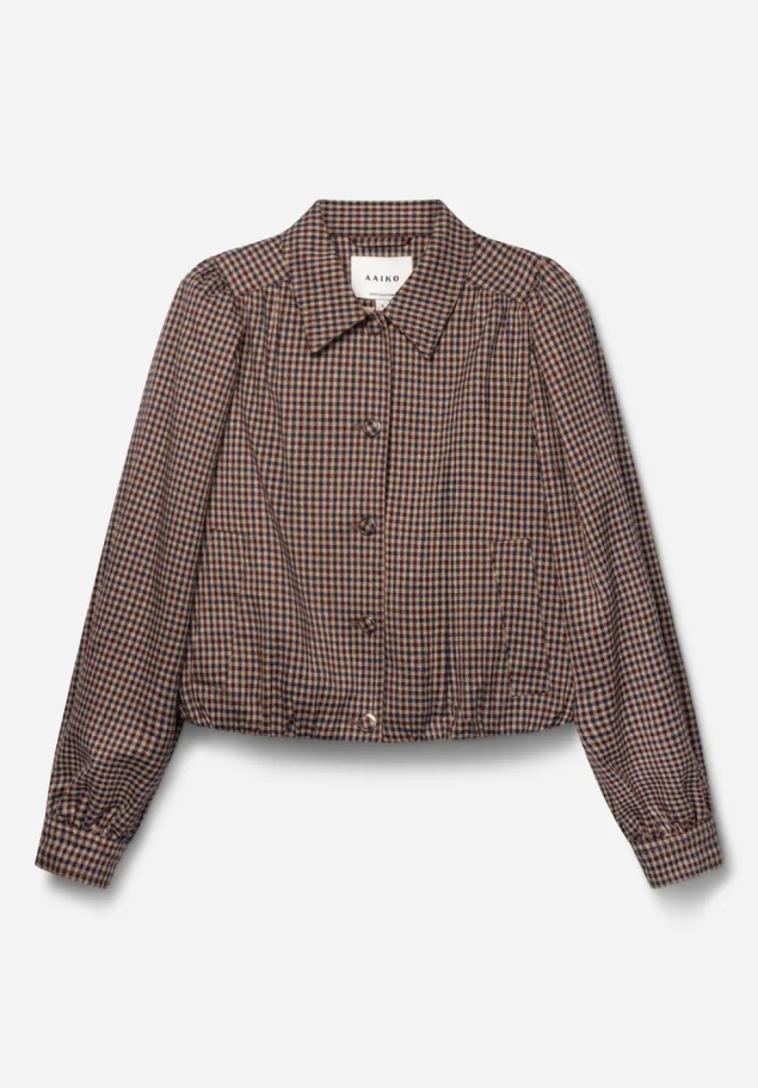 Aaiko-Vis 515-Sandy check-191619 Bordeaux-BORDEAUX