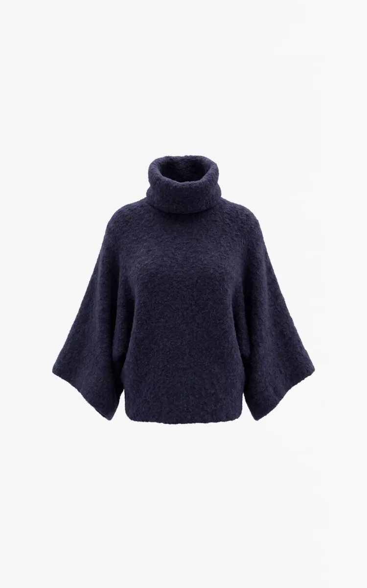 Aimee The Label--Namiba-Marine/ Black Melange-NAVY