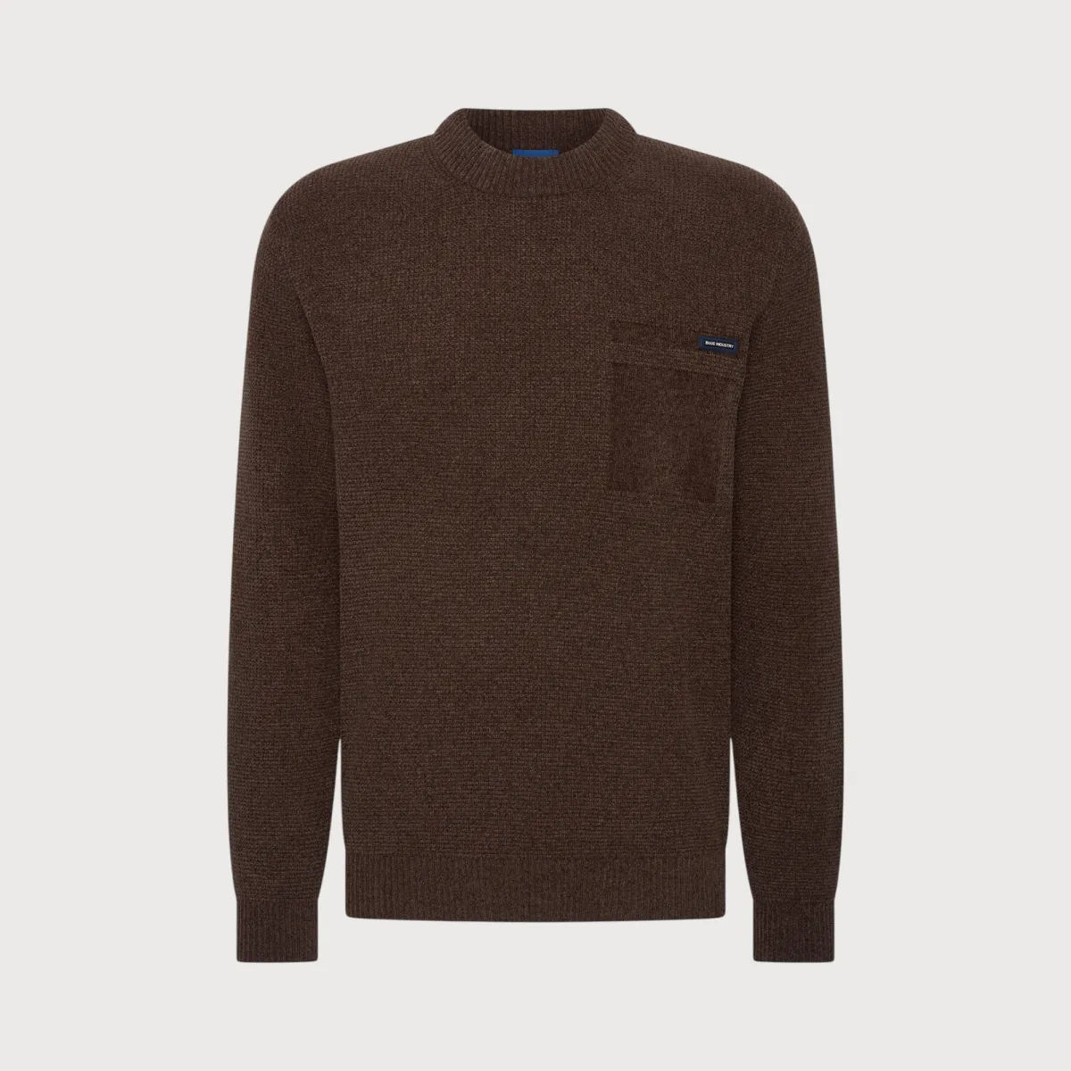 BLUE INDUSTRY-Knitwear-KBIW26-M11-Brown-BRUIN