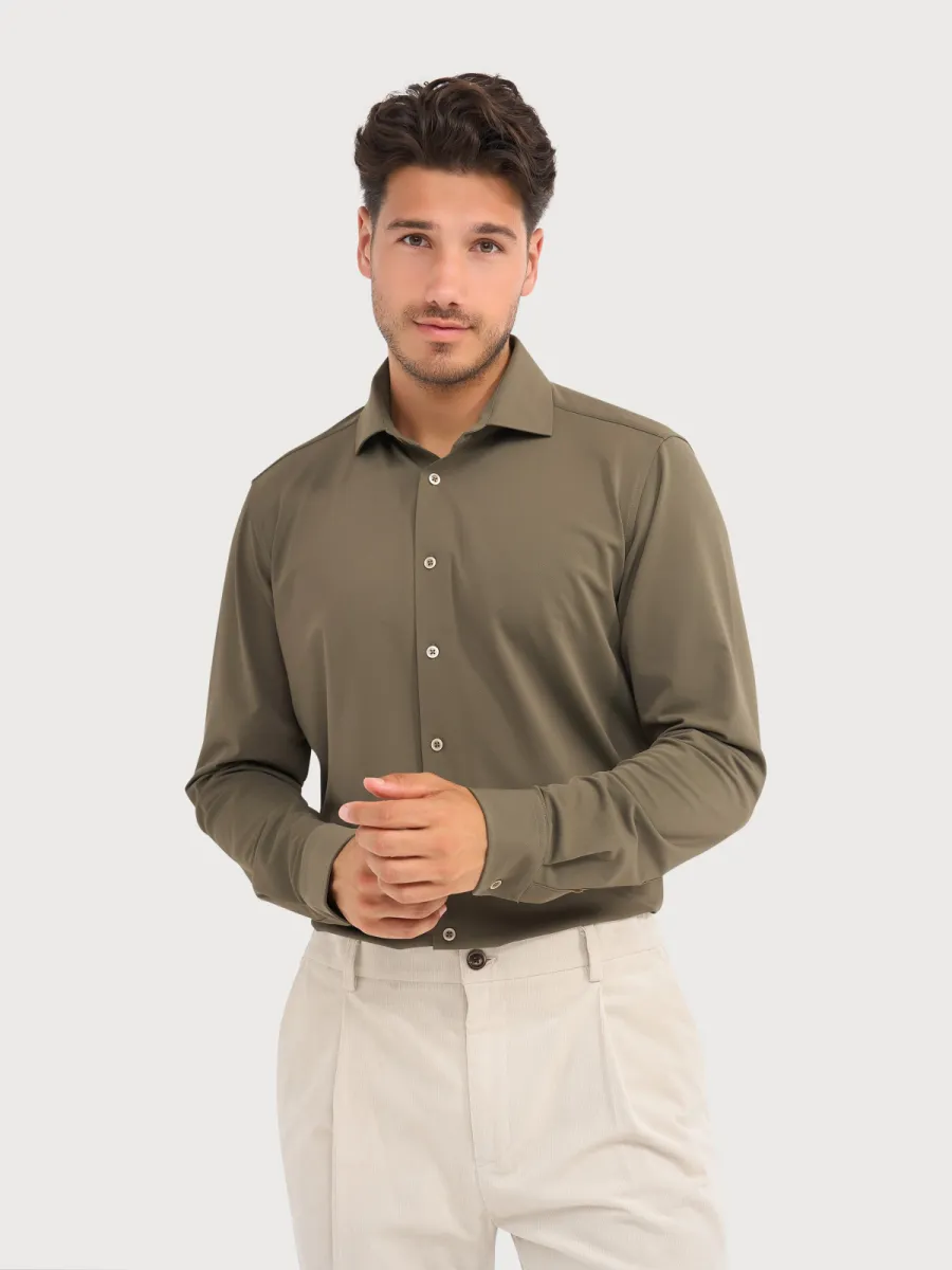 BLUE INDUSTRY-Shirt-6200.62-Brown-BRUIN