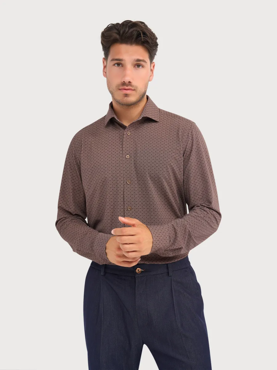 BLUE INDUSTRY-Shirt-6201.62-Brown-BRUIN