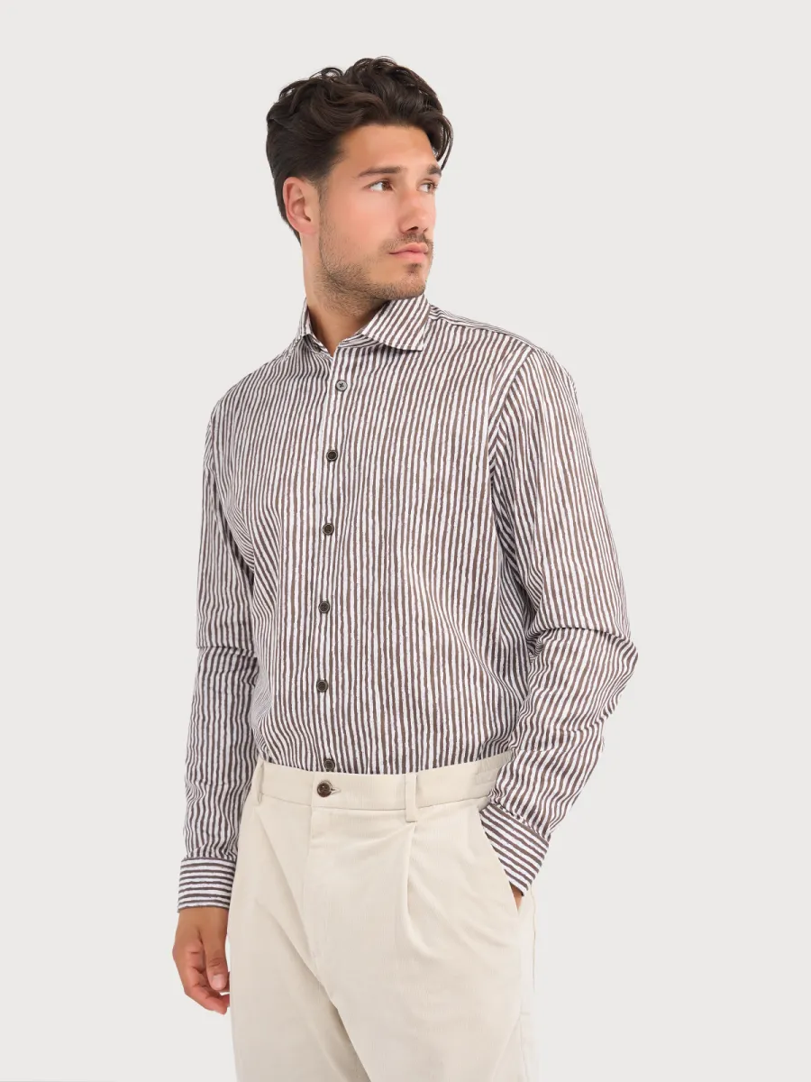 BLUE INDUSTRY-Shirt-6203.62-Brown-BRUIN