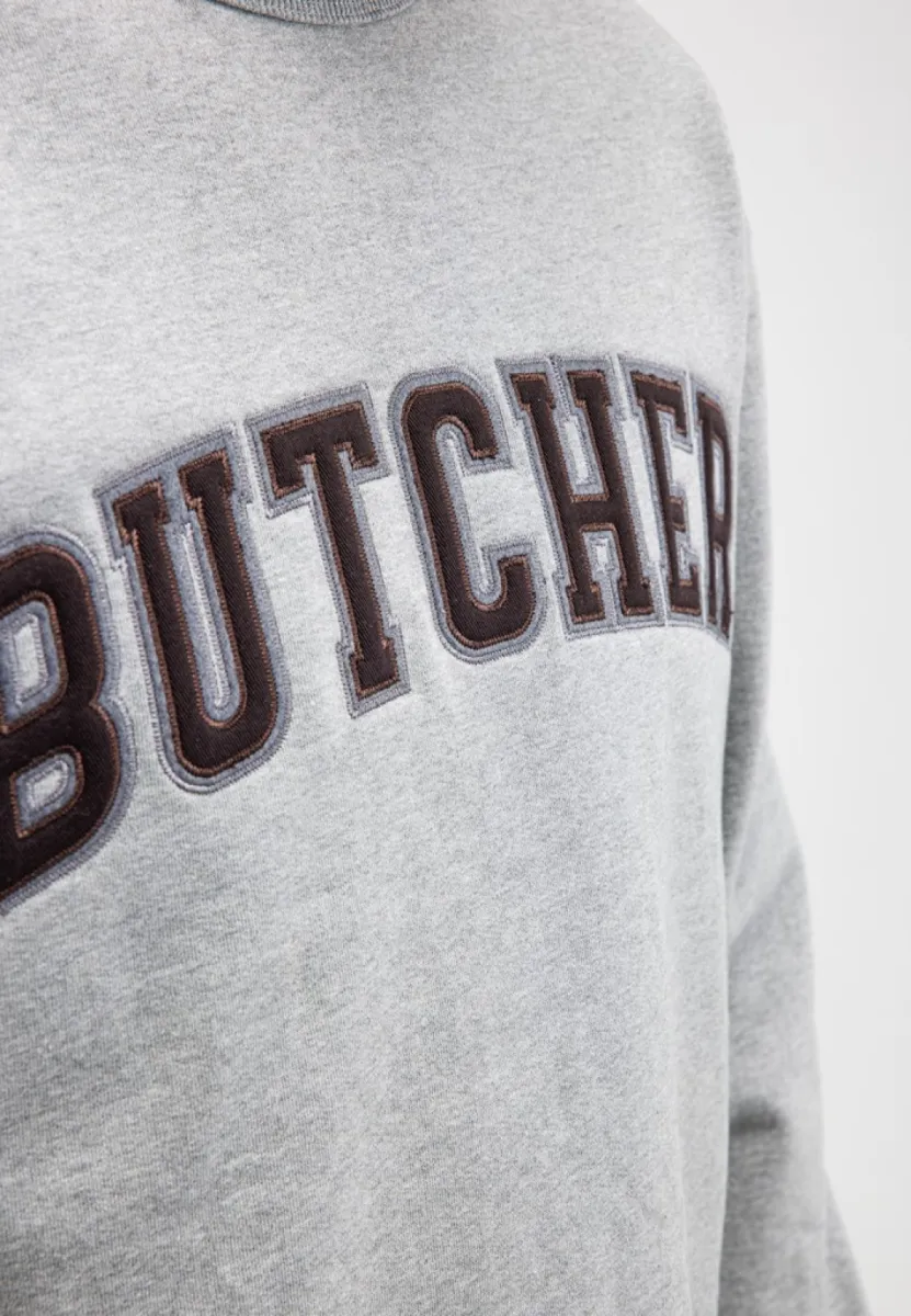butcher-of-blue-butcher-crew-m2623014-133-grey-melange-grijs-3 BUTCHER OF BLUE-Butcher crew-M2623014-133 Grey melange-GRIJS