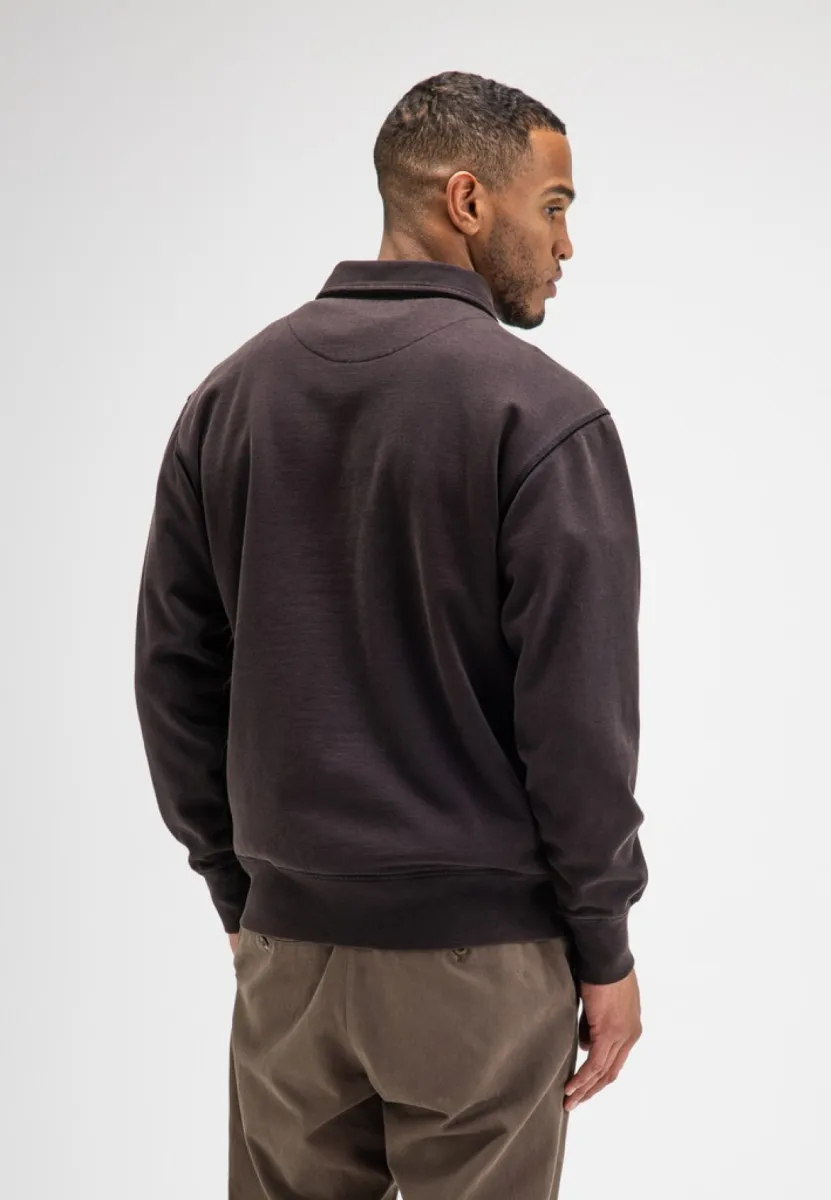 butcher-of-blue-curl-sweat-polo-m2623019-694-topaz-brown-bruin-3 BUTCHER OF BLUE-Curl sweat polo-M2623019-694 Topaz brown-BRUIN