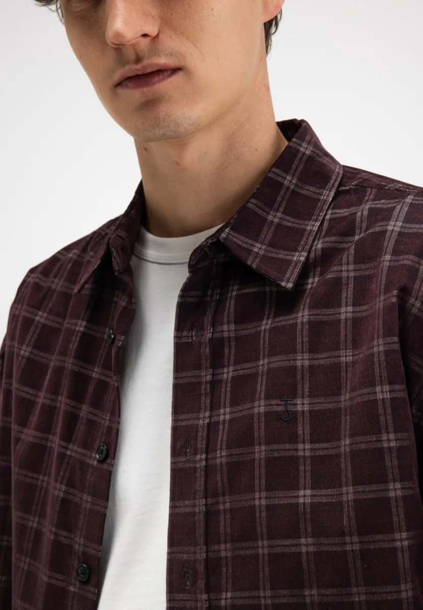 butcher-of-blue-judd-cord-small-check-shirt-m2624009-845-pascha-purple-paars-3 BUTCHER OF BLUE-Judd cord small check shirt-M2624009-845 Pascha purple-PAARS