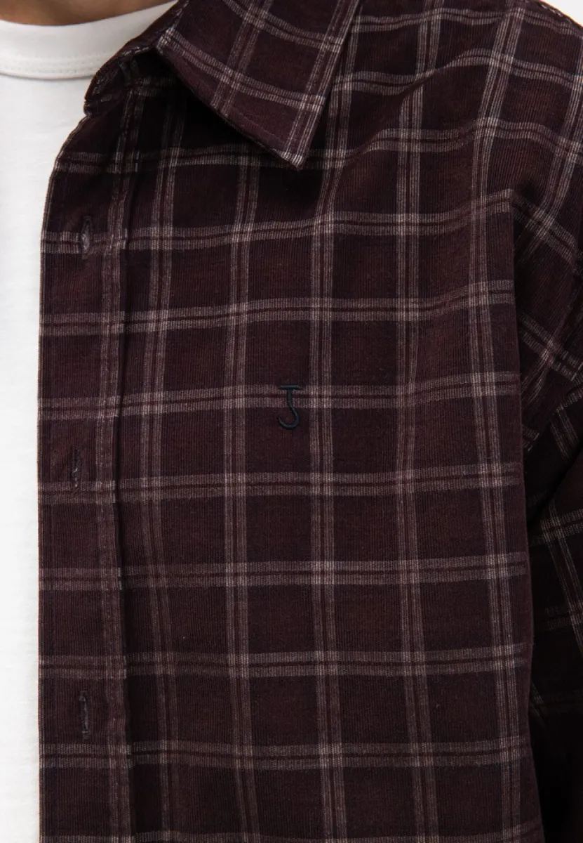butcher-of-blue-judd-cord-small-check-shirt-m2624009-845-pascha-purple-paars-4 BUTCHER OF BLUE-Judd cord small check shirt-M2624009-845 Pascha purple-PAARS