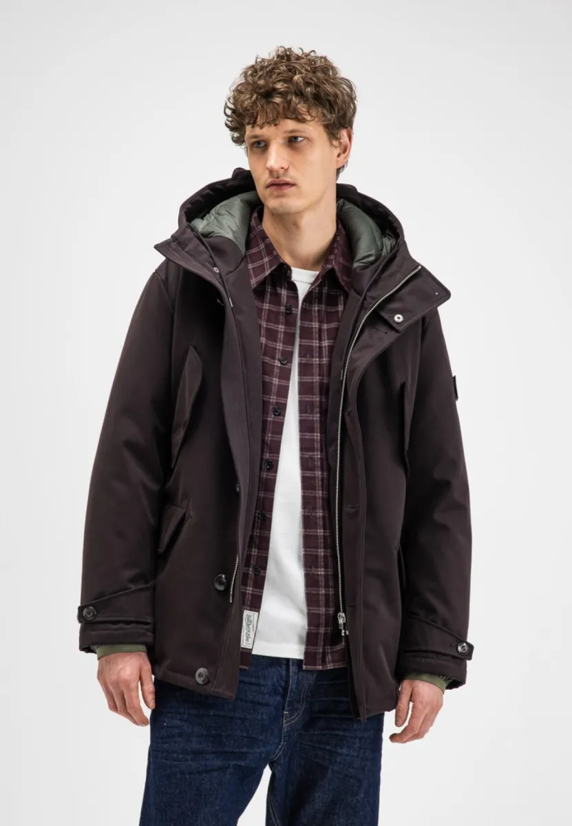 BUTCHER OF BLUE-Knox jacket-M2627017-694 Topaz brown-BRUIN