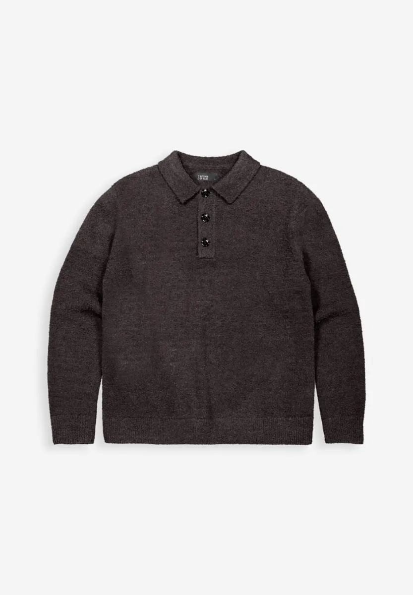 butcher-of-blue-nash-boucle-polo-m2626023-694-topaz-brown-bruin-6 BUTCHER OF BLUE-Nash boucle polo-M2626023-694 Topaz brown-BRUIN
