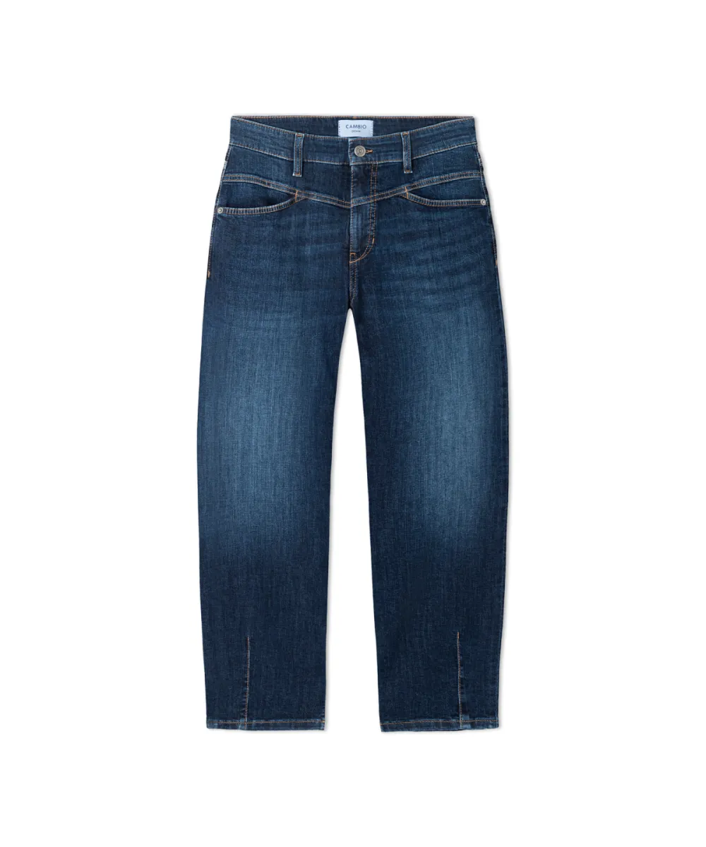 CAMBIO-Elin-9157 0036 99-5103 Dark used wash-DONKER DENIM
