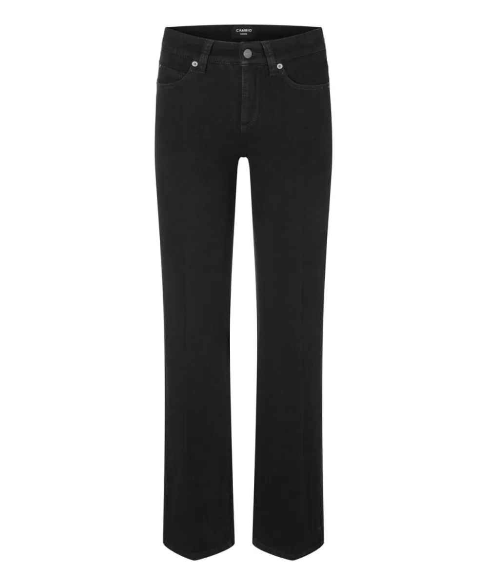 CAMBIO-Paris flared-9223 0012 98-5000 Basic rinsed-DONKER DENIM