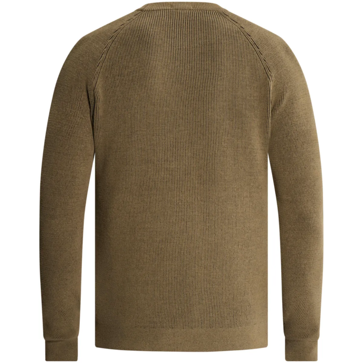 CAST IRON-Crewneck regular fit soft blend-CKW2609313-8026 Walnut-BRUIN
