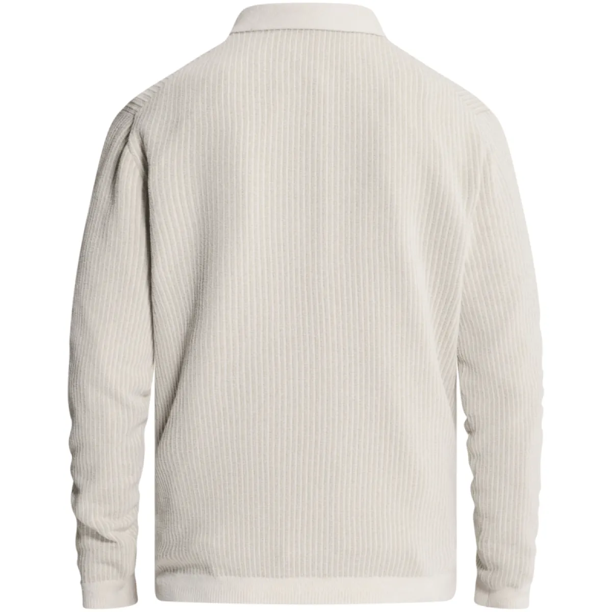 CAST IRON-Crewneck regular fit soft blend-CKW2609314-7555 White down-WIT