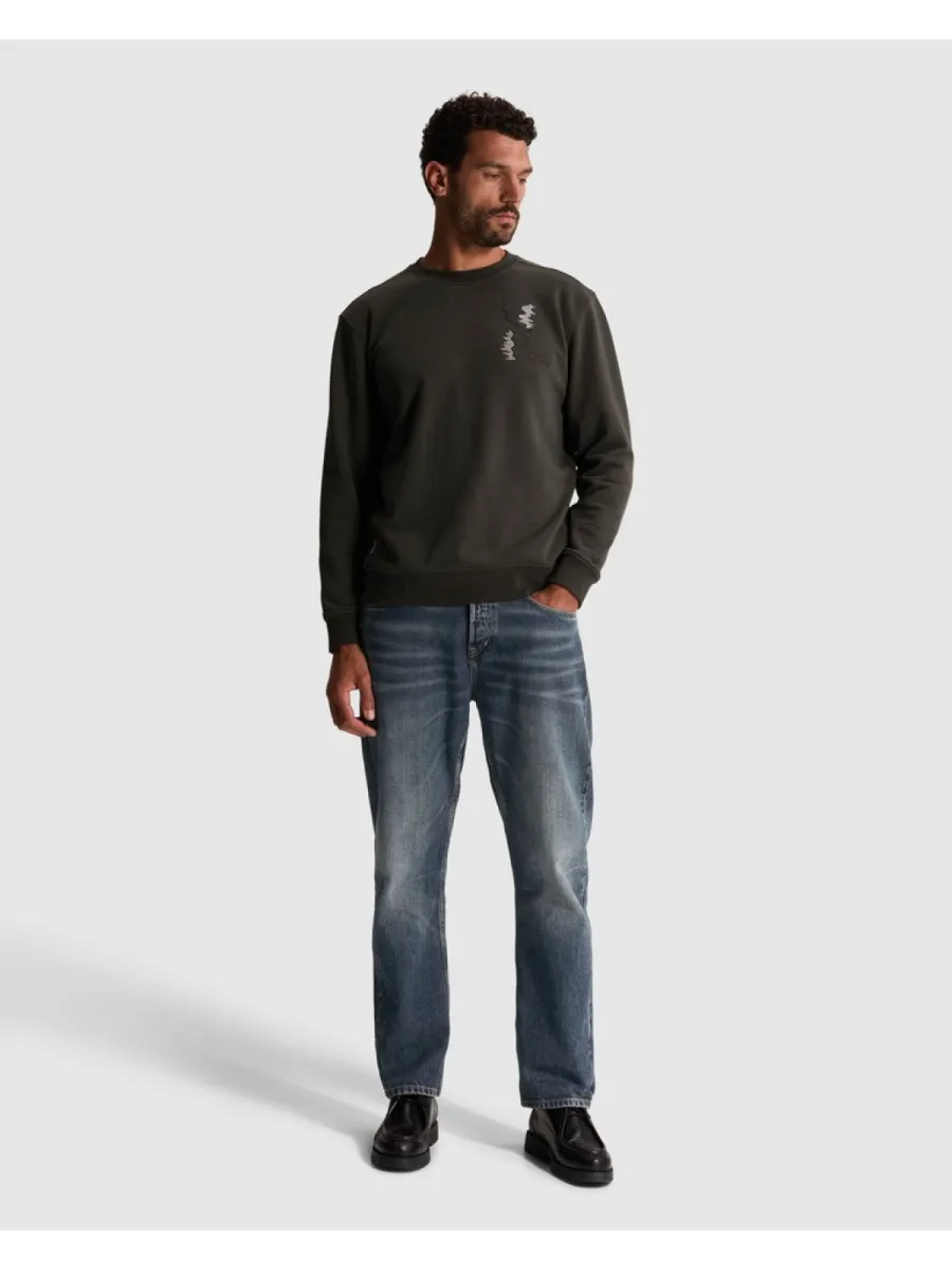 cast-iron-crewneck-relaxed-fit-graphic-csw2609445-9167-clever-crows-grijs-4 CAST IRON-Crewneck relaxed fit graphic-CSW2609445-9167 Clever crows-GRIJS