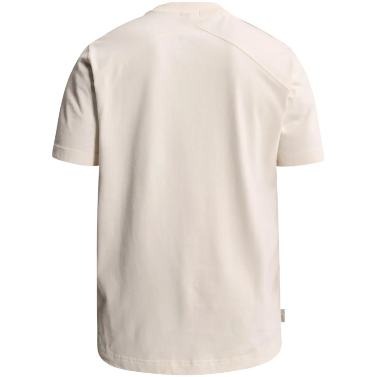 CAST IRON-Short sleeve r-neck regular fit peached-CTSS2609563-7555 white down-WIT
