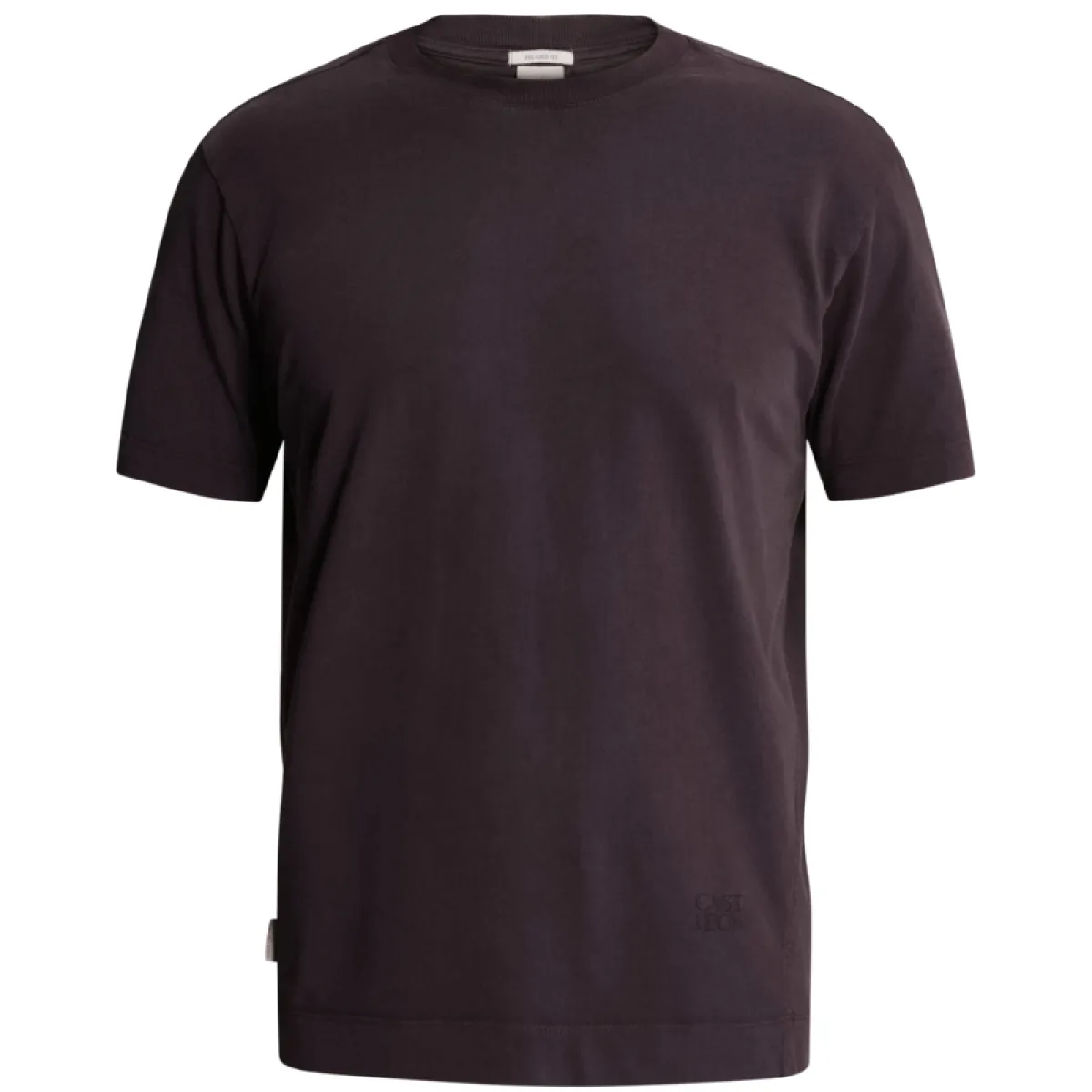 CAST IRON-Short sleeve r-neck relaxed fit washed-CTSS2609562-4163 Nightshade-PAARS
