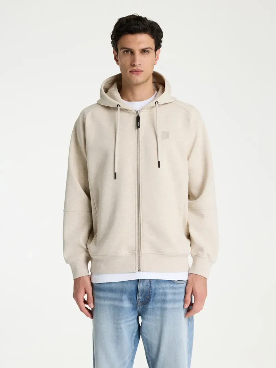 Chasin-Core air cardigan-41150017-E2001 Silver lining-ZILVER GRIJS
