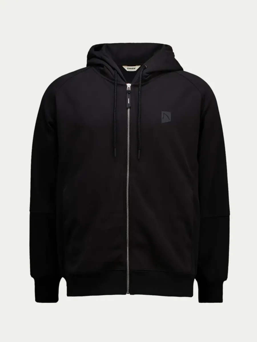 Chasin-Core air cardigan-41150017-E9001 Jet black-ZWART