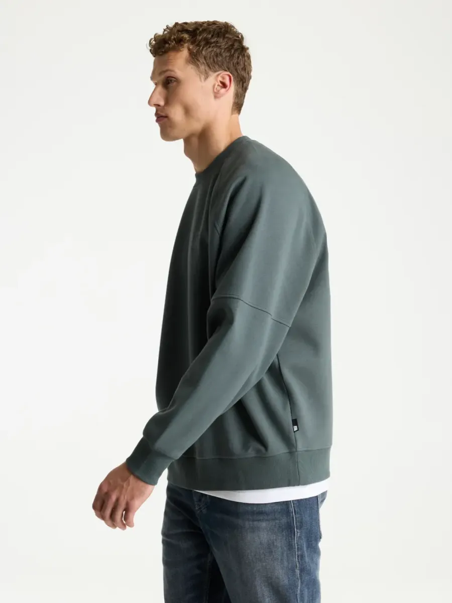chasin-core-air-crew-41110035-e5001-urban-chic-donker-groen-2 Chasin-Core air crew-41110035-E5001 Urban chic-DONKER GROEN