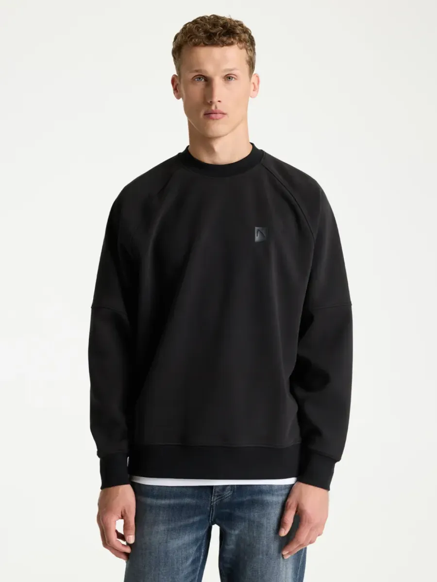 Chasin-Core air crew-41110035-E9001 Jet black-ZWART