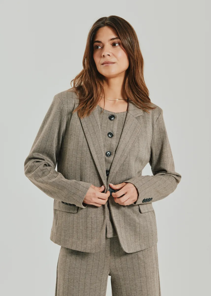 Freequent-Bonnie Jacket-211688-Moonbeam-ZAND