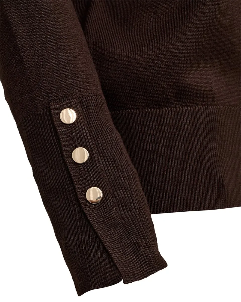 Freequent-Katie Pullover-203031-Mole-BRUIN