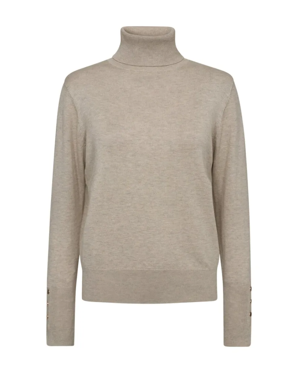 Freequent-Katie Pullover-203031-Moonbeam Melange-ZAND