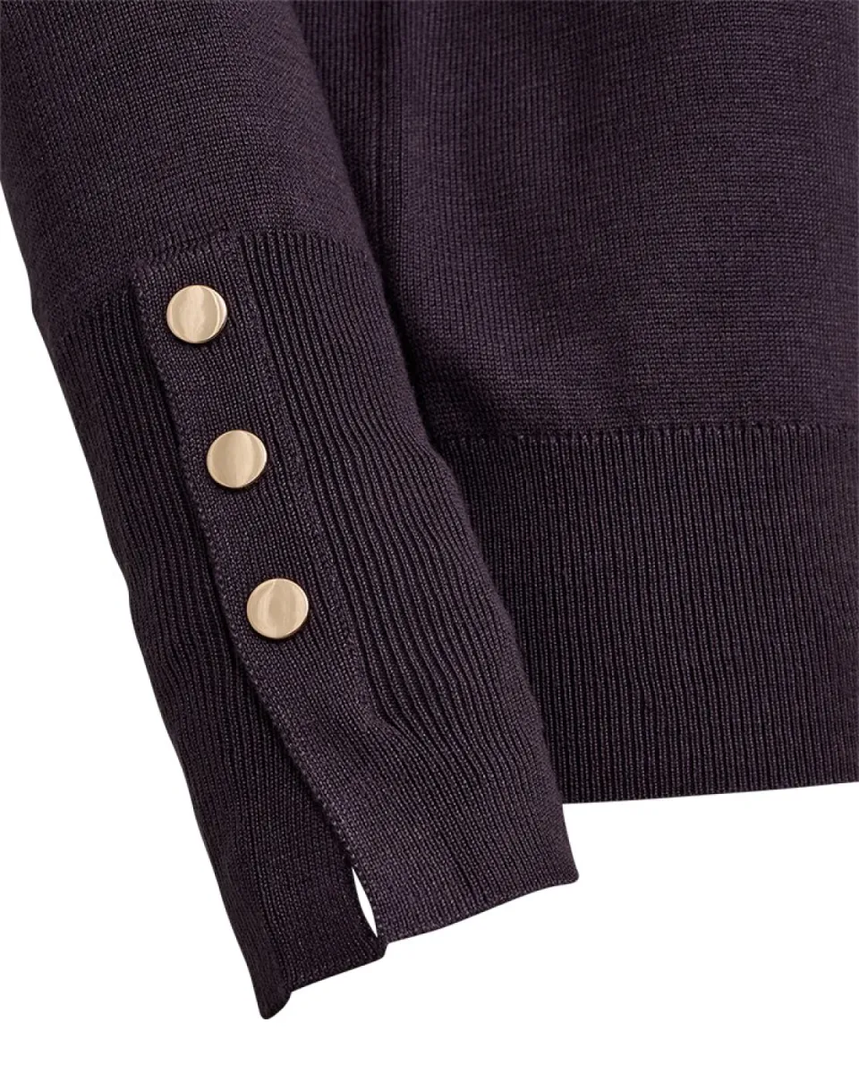 Freequent-Katie Pullover-203031-Nightshade-GRIJS