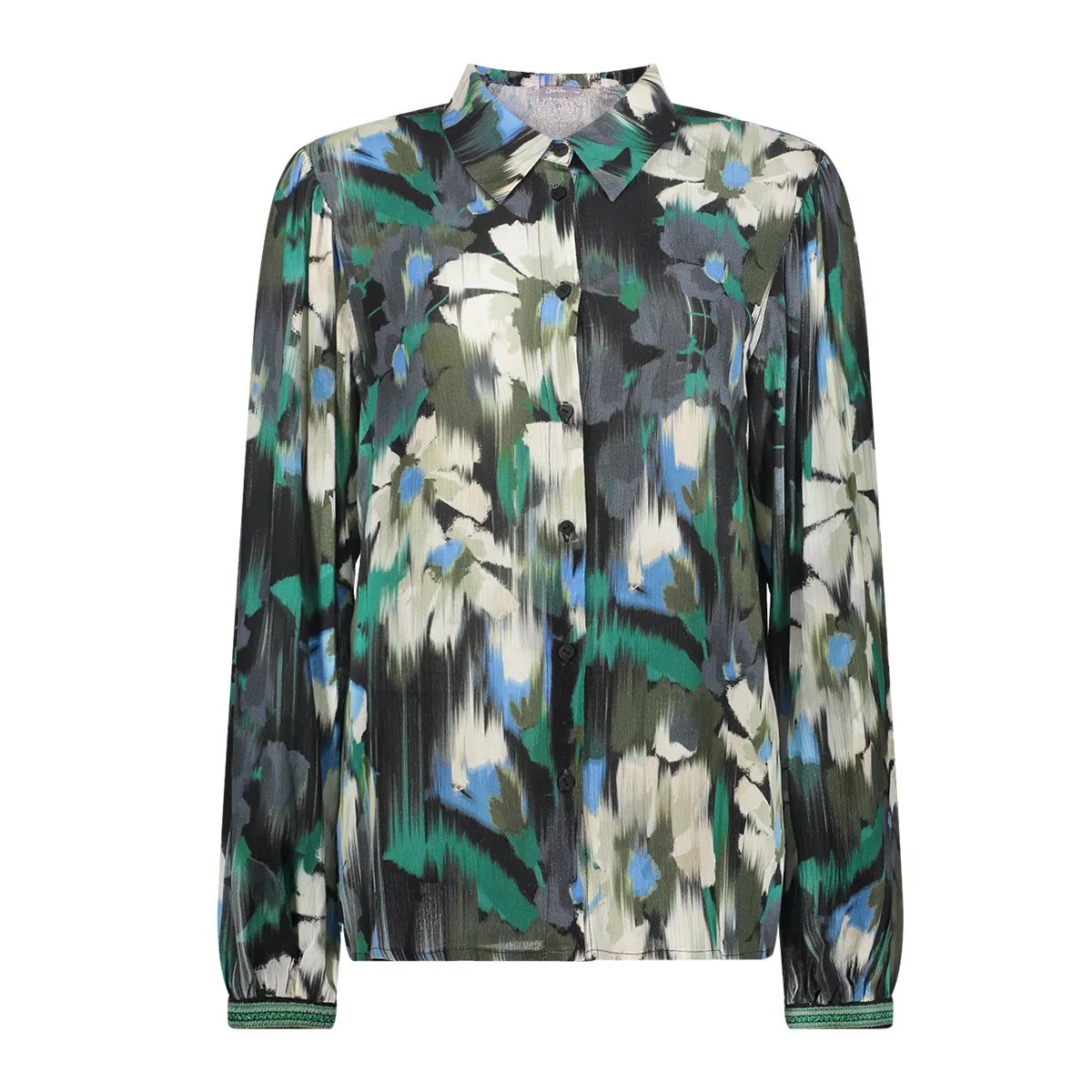 geisha-blouse-63646-20-530-green-blue-legergroen-4 GEISHA-Blouse-63646-20-530 Green/blue-LEGERGROEN
