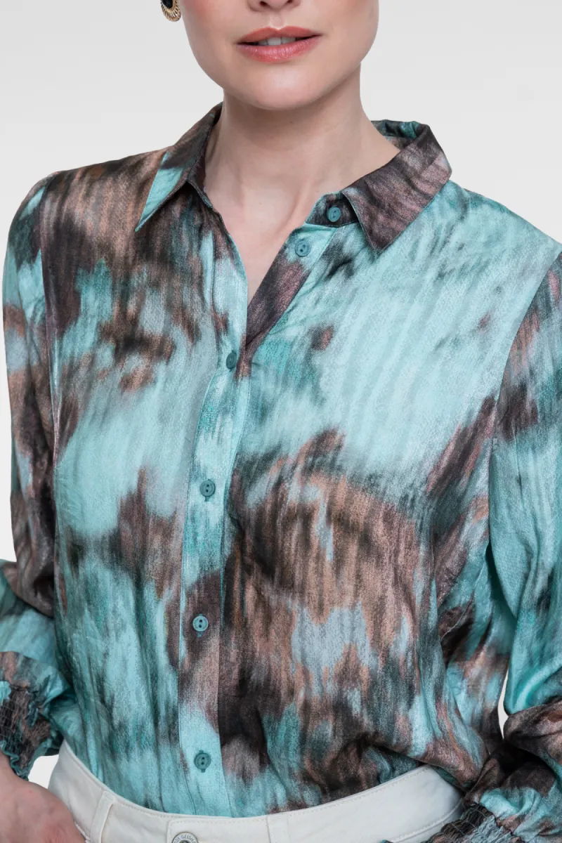 geisha-blouse-63658-20-735-camel-mint-camel-2 GEISHA-Blouse-63658-20-735 Camel/mint-CAMEL