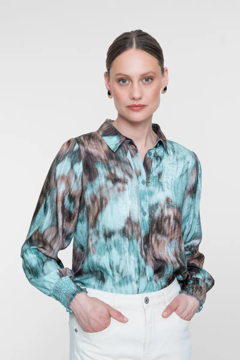 geisha-blouse-63658-20-735-camel-mint-camel-3 GEISHA-Blouse-63658-20-735 Camel/mint-CAMEL