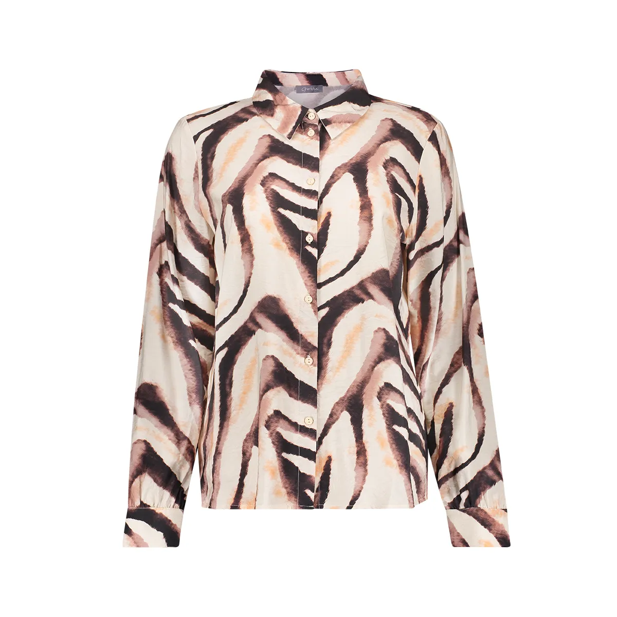 GEISHA-Blouse-63659-20-720 Sand/brique-ZAND
