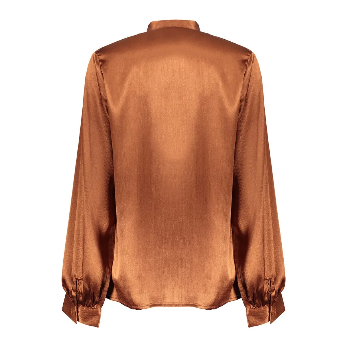 geisha-blouse-satin-with-bow-tie-63605-14-35-copper-bruin-6 GEISHA-Blouse satin with bow tie-63605-14-35 Copper-BRUIN