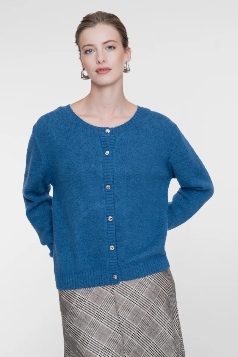 geisha-cardigan-round-neck-with-buttons-64588-14-625-blue-blauw-2 GEISHA-Cardigan round neck with buttons-64588-14-625 Blue-BLAUW